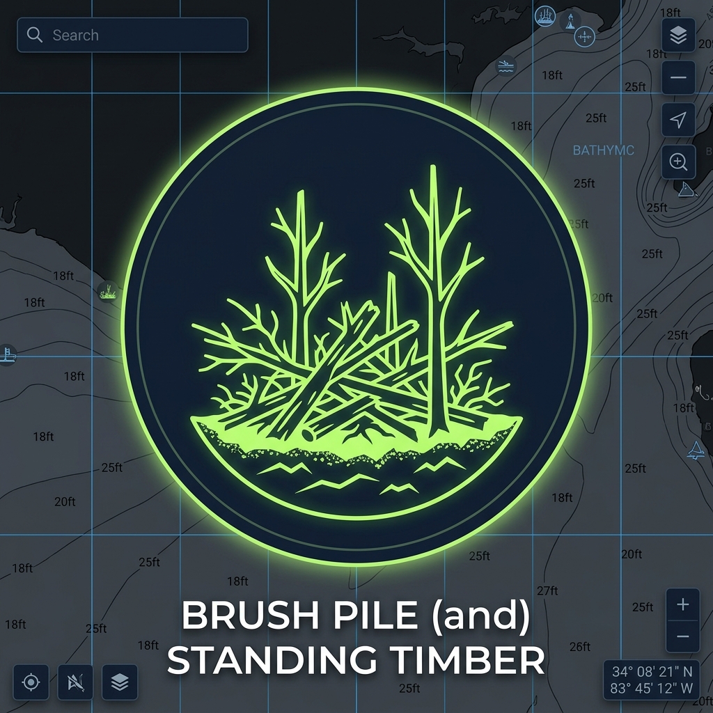 Brush pile waypoint